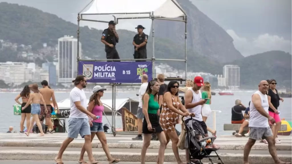 segurança em Copacabana 2025